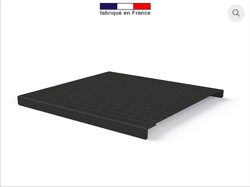 granulebox noir -Meuble à pellet design et pratique