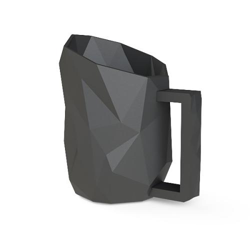 granulebox noir -Meuble à pellet design et pratique